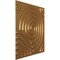 Ekena Millwork 19 5/8in. W x 19 5/8in. H Spiral EnduraWall Decorative 3D Wall Panel Covers 2.67 Sq. Ft. WP20X20SPBGL - alternate 2